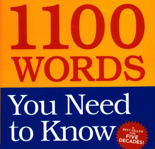 1100 لغتی که نیاز دارید در انگلیسی بدانید
